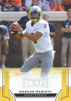 2015 Leaf Draft Gold #82 Marcus Mariota Card