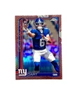 New Listing2025 Topps Chrome Football NFL Jaxson Dart Leather Refractor RC #306 Giants