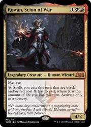 Rowan, Scion of War 211/515 Wilds of Eldraine