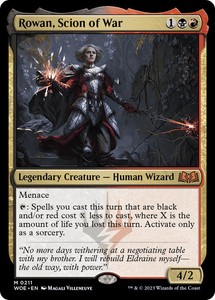 Rowan, Scion of War 211/515 Wilds of Eldraine