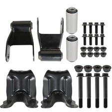 Lablt Rear Leaf Spring Rear Hanger Bracket Shackle Kit For Ford Ranger 86-08 Lablt Rear Leaf Spring Rear Hanger Bracket Shackle Kit For Ford Ranger 86-08
