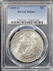 1885-O Morgan Dollar MS-66+ PCGS VIDEO