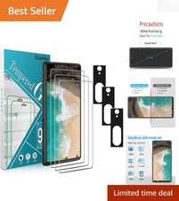 Google Pixel 7 Screen Lens Protector Set - No-Bubble, Waterproof, Shockproof