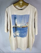 Vintage 90s Marthas Vineyard T-Shirt XXL 1990 Made In USA Single Stitch Alore.