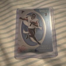 2023 Panini Select Bijan Robinson Rookie Certified CRO-BRO Atlanta Falcons