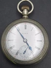 ​Antique 1902 Elgin-16s-Pocket Watch Roman Red Marginal Dial-Blue Steel Hands