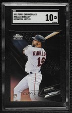 2021 Topps Chrome Black Refractor 137/199 Alex Kirilloff #95 SGC 10 GEM 0ub8