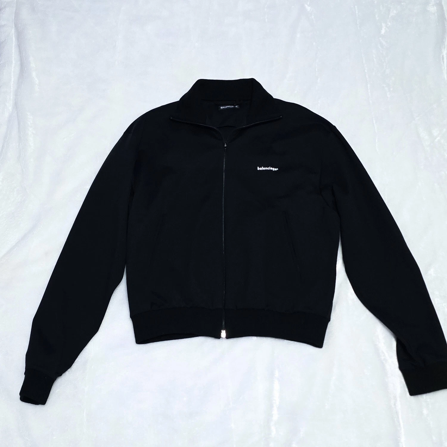 Balenciaga — Balenciaga Archetype Zip-Up Track Jacket Black | Sizes 48 & 50 | MSRP $1190