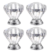 1 Set Toilet Button Pusher, Toilet Tank Button Silver