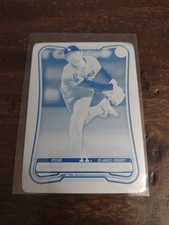Roki Sasaki 2026 Bowman Cyan Printing Plate 1/1