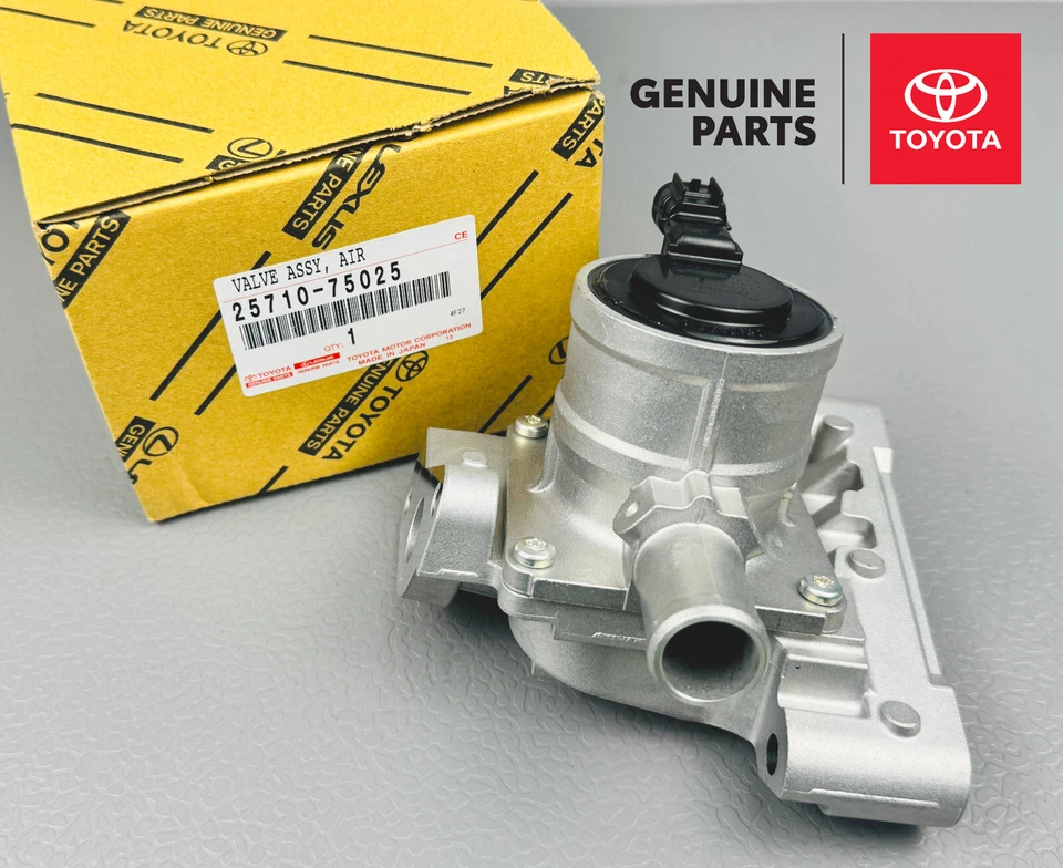 25710-75025 TOYOTA HIACE HILUX  VALVE ASSY, AIR SWITCHING 2571075025 NEW OEM - Image 4 of 4