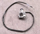 7/8 Silver CNC Stop Kill Switch Pit Pro Trail Dirt Bike ATV Quad Motorcycle 22mm