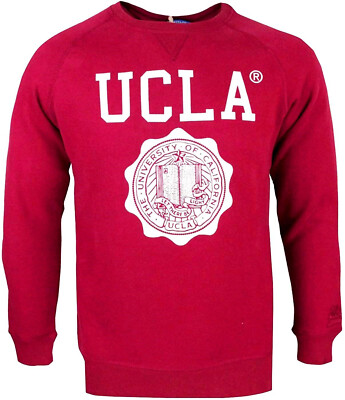 UCLA Clothing Lauther Sweatshirt Herren Rot Größe: XXL Rundhals Langarm