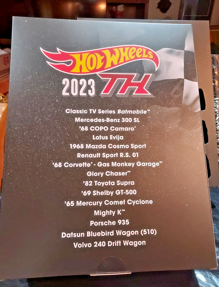 2023 Hot Wheels RLC Exclusive Super Treasure Hunt Empty Display Box ...