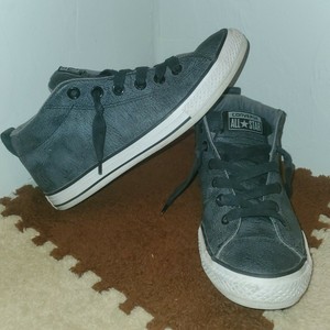 converse men's street canvas mid top sneaker