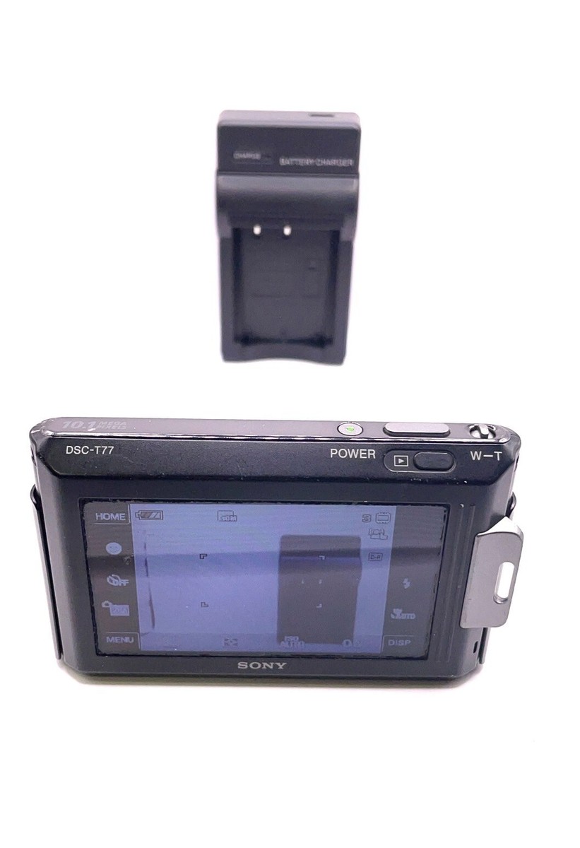 美品 ソニー SONY Cyber-shot DSC-T77 ブラック Amazon.com : Sony Cybershot DSC-T77 Full HD 1080i, 10.1 MP