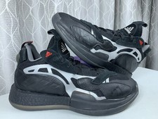 ALMOST PRISTINE Adidas ZoneBoost BASKETBALL Shoes Black Men’s Sz 9 EG5760 