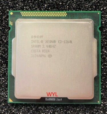 Intel Xeon E3-1260L Low-Power 2.4 GHz Quad-Core LGA1155 CPU Processor