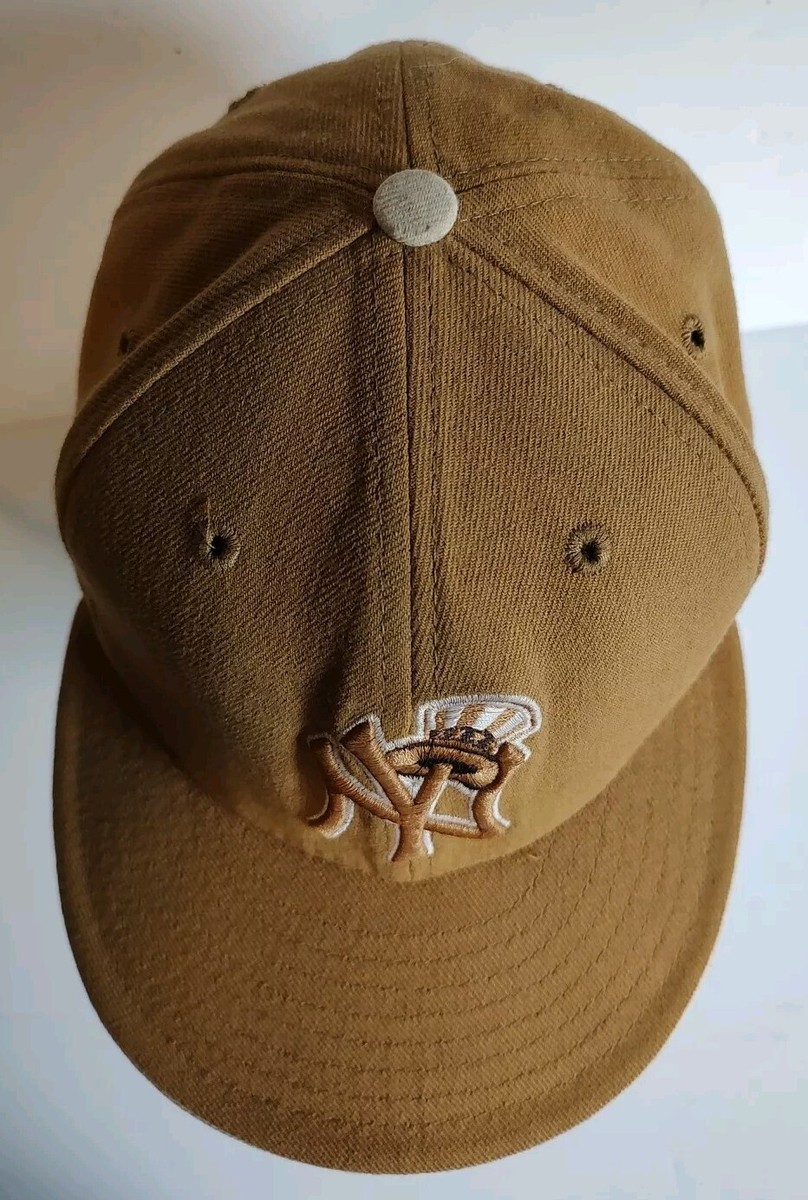 7 1/2 wind and sea×newera 59 fifty brown NY Yankees New Era 59 Fifty Fitted 7 1/8 Major League Baseball Hat