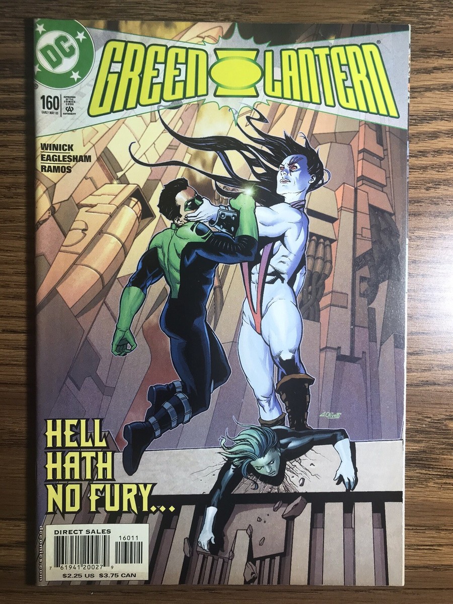 GREEN LANTERN 160 NM LIANNA OF OA TERRY BERG Rich Faber Cover DC