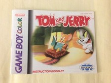 Tom and Jerry Game Boy Color Manual Only