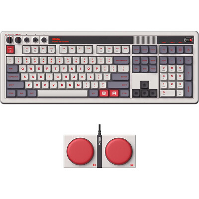 8BitDo Retro 108 Wireless Gaming Mechanical Keyboard w/ 108 Keys - N Edition