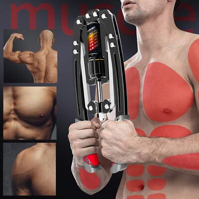 Twister Arm Exerciser EAST MOUNT: Regolabile 22-440 Lbs – Potenza Idraulica Per Petti E Braccia