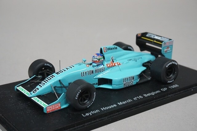 1:43 SPARK S1651 Leyton House March 881 Belgium GP I.Capelli 1:43 SPARK S1651 Leyton House March 881 Belgium GP I.Capelli