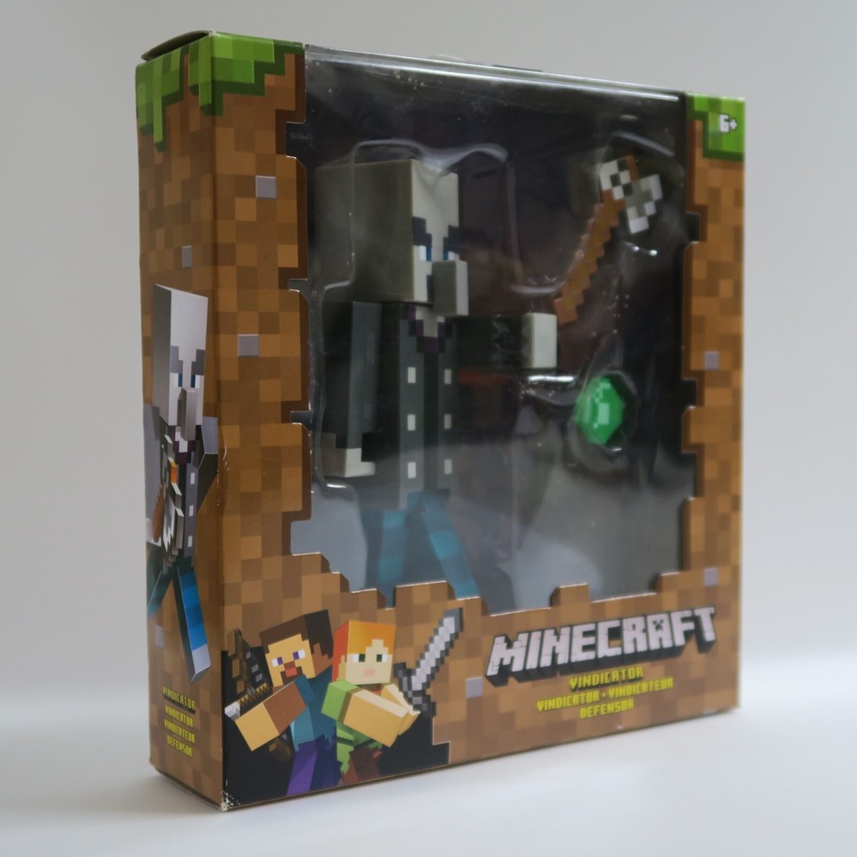 New Minecraft Basic Action Figure Assortment Llama, Alex, Skeleton ...