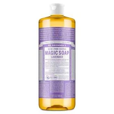 Dr. Bronner's Magic Pure Castile Liquid Soap Bodywash - Lavender -32 fl oz