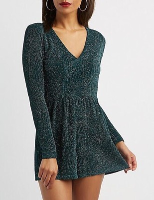 charlotte russe romper dress