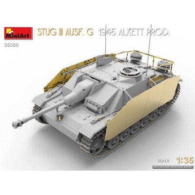 Maquette MiniArt 35388 - StuG III Ausf. G 1945 AlKett Production - 1/35