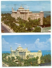 Bahamas - The British Colonial Hotel Lot of 2 Postcards