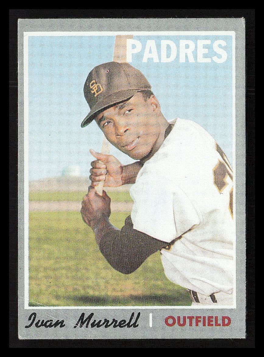 Ivan Murrell 1970 Topps #179 San Diego Padres | eBay