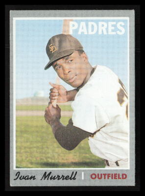 Ivan Murrell 1970 Topps #179 San Diego Padres | eBay