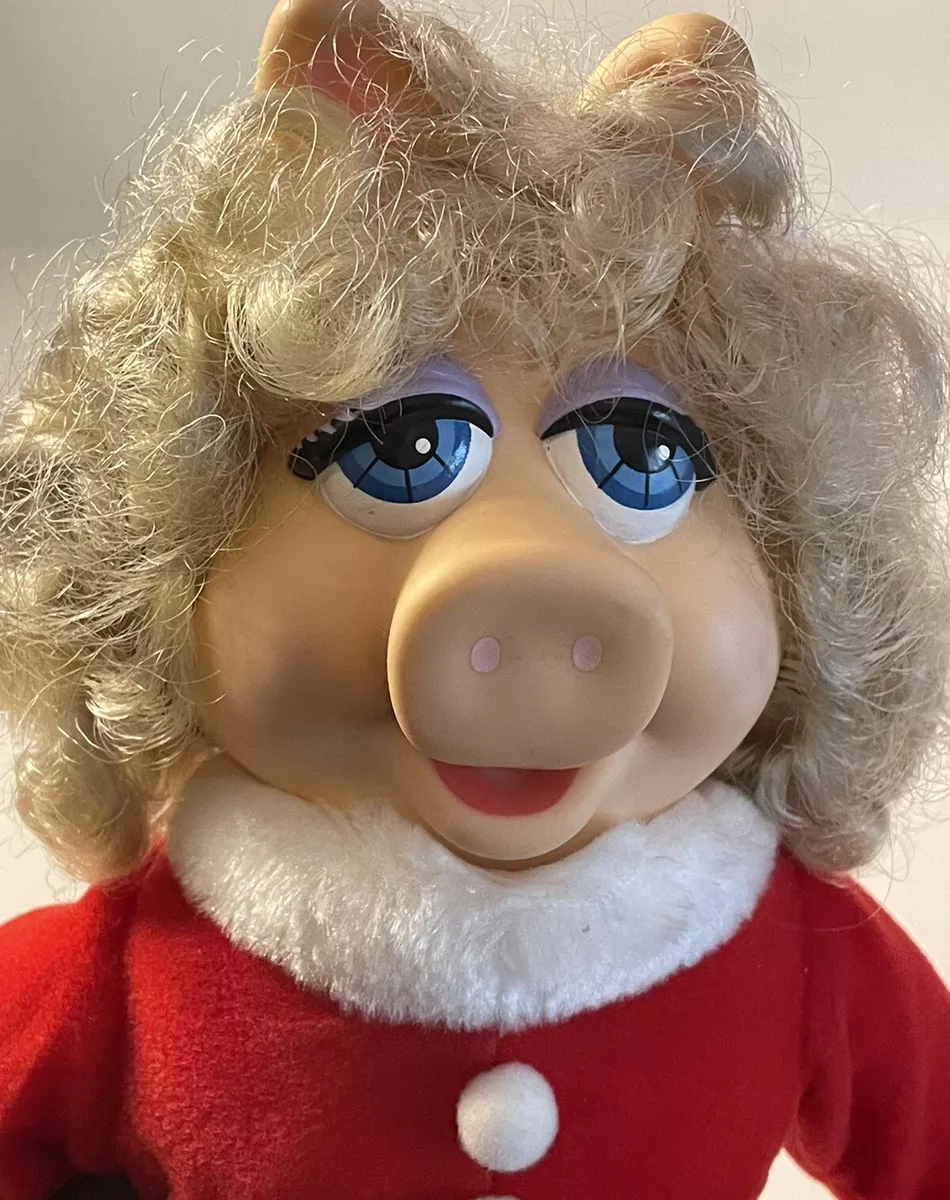 Miss Piggy as Mrs Claus Jim Henson's Muppets Christmas Hamilton Collection  Plush