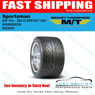 Mickey Thompson Sportsman S/R Tire - 28X12.00R15LT 93H 90000000224