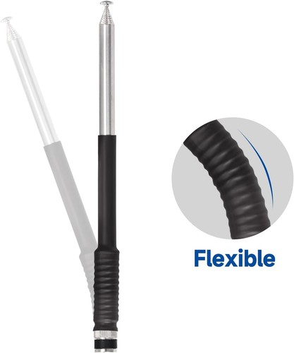 10-Section Retractable Telescopic VHF Antenna BNC for Standard VHF Ham Radio - Picture 7 of 10