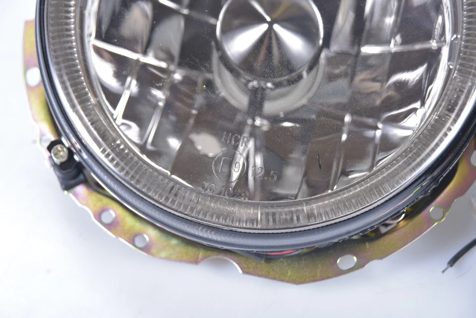 Faro proiettore Dectane SWV03RBC VW GOLF I 1974-1983 anelli luce di posizione fumo - Immagine 2 di 4