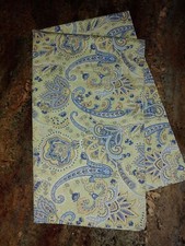 1 Ralph Lauren KING Paisley Floral Cotton Pillow Sham 35x20"