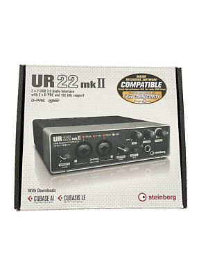 Steinberg UR22 MKII 192 kHz USB Audio Interface - Schwarz