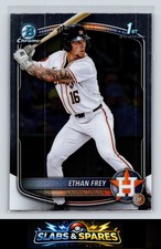 Ethan Frey 2025 Bowman Draft #BDC-67 Chrome Houston Astros