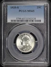 1935-S Washington Quarter PCGS MS-65