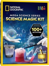 Science Magic Kit for Kids - 100 Unique Experiments and Tricks, STEM Project