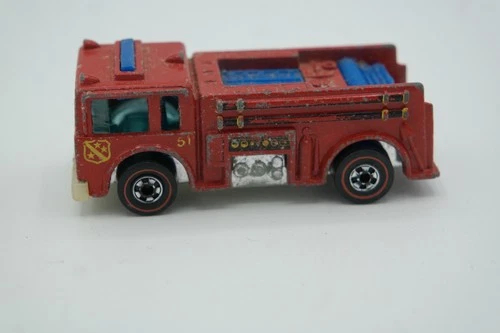 Vintage 1976 HOT WHEELS Redline Fire-Eater Fire Truck USED Loose Dept. Cheap!!