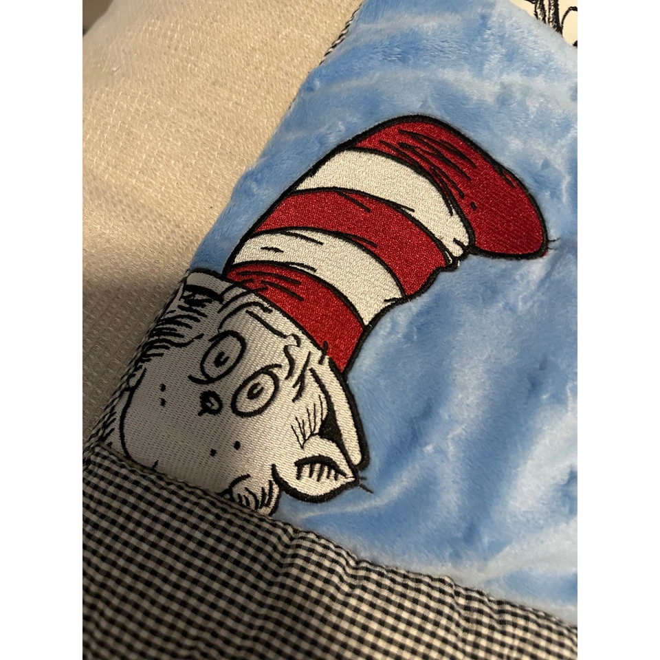 Trend Lab Dr. Suess Gato en el Sombrero Manta para Cuna Estera de Juego 34 x 43 Foto 2 de 4