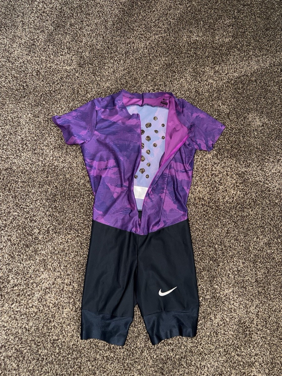 Nike Pro Elite Speedsuit 2015 - Purple & Black - Excellent