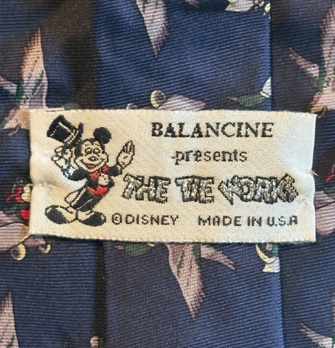 Mickey Mouse-Disney Licensed USA Novelty Unisex Neck Tie-In Excellent Condition.