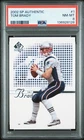 PSA 8 2002 SP Authentic #1 Tom Brady New England Patriots NO RESERVE!