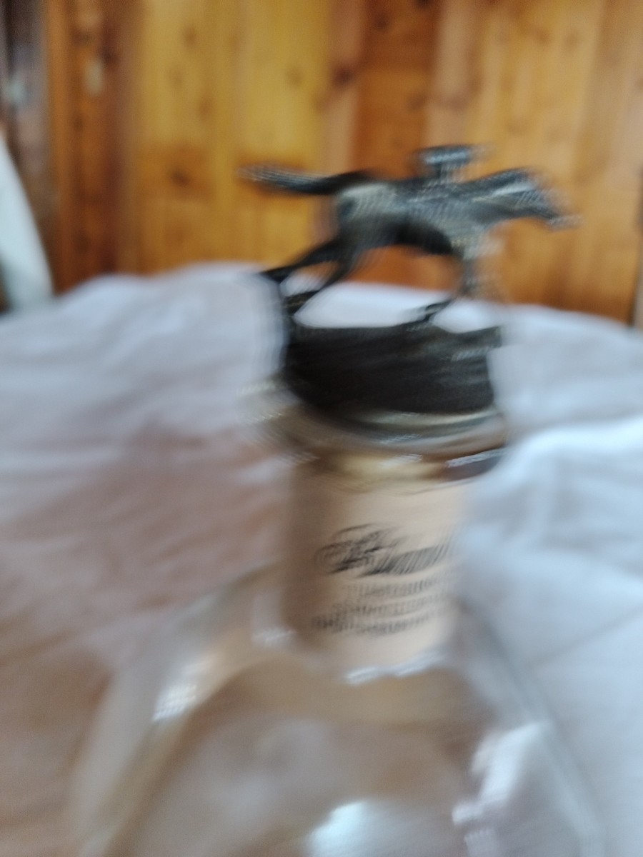 Blanton's Single Barrel Bourbon Whiskey Bottle, Horse,Jockey A